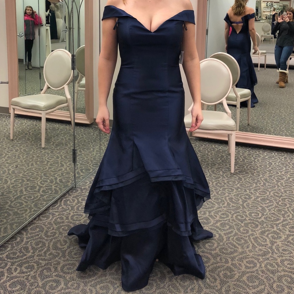 Mermaid style gown